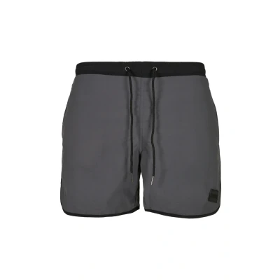 Image of Urban Classics Retro Swimming shorts, Men&#039;s, Size: 4XL, Black darkshadow