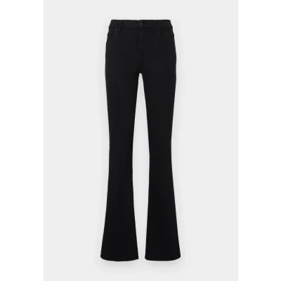 Image of 7 For All Mankind Women&#039;s Bootcut Bair Eco Jeans, Black, 24W / 24L