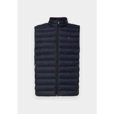 Image of Tommy Hilfiger CORE Packable Recycled VEST Waistcoat, Men&#039;s, Size: Small, Desert sky