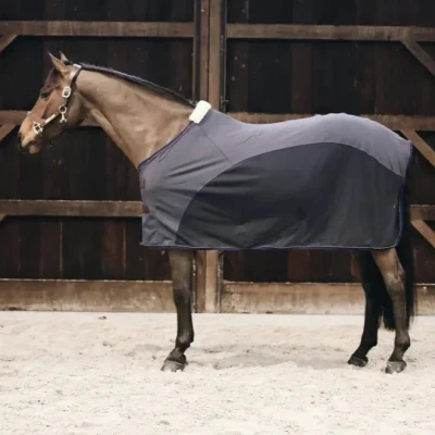 Image of Kentucky Horsewear Cooler Rug Softshell Navy 6&#039;9 Rugs Horse &amp; Equestrian