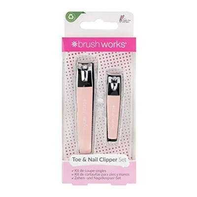 Image of brushworks Toe and Nail Clipper Set