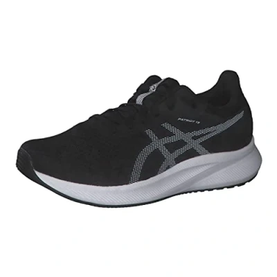 Image of Asics Patriot 13 Neutral running shoes, Women&#039;s, Size: 4.5, Black/white Textile/synthetics