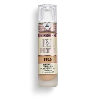 Image of Makeup Revolution IRL Filter Longwear Foundation 23ml (Various Shades) F10.5