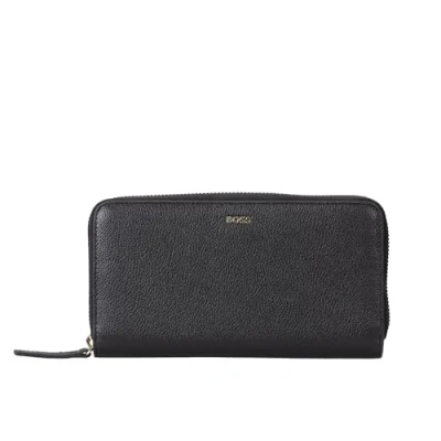 Image of BOSS Alyce Ziparound Wallet, Women&#039;s, Size: One Size, Black