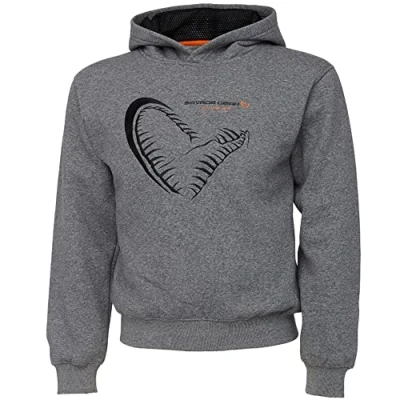 Image of Savage Gear Junior Jaw Jersey 12 14 Grey Melange Fishing jumper