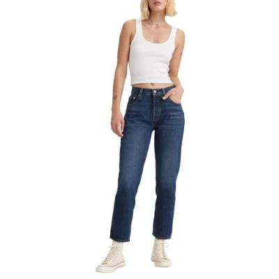 Image of Levi&#039;s Women&#039;s 501 Crop Montgomery Baked, Up We Go No Dx, 26W / 26L