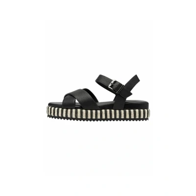 Image of s.Oliver Damen Sandale flach, schwarz(BLACK), 40