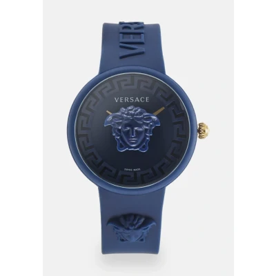 Image of Versace Watches Watch, Women&#039;s, Size: One Size, Blue