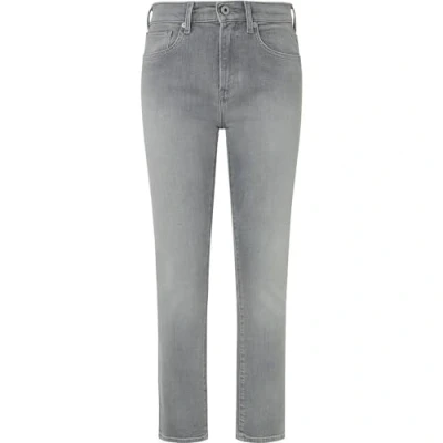 Image of Pepe Jeans Skinny Fit, Women&#039;s, Size: 34x30, Grey denim
