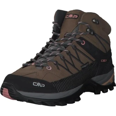 Image of CMP Rigel MID Trekking Shoes WP Hiking shoes, Women&#039;s, Size: 3, Cenere Leather and textile