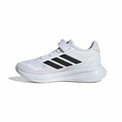 Image of adidas Performance Runfalcon 5 Unisex Neutral running shoes for kids, Size: 13K, Footwear white/core black Textile/synthetics