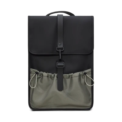 Image of Rains Mix Mini Black Shopper R14280 01