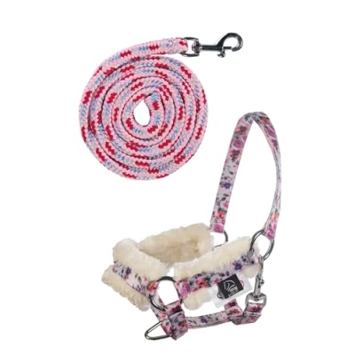 Image of HKM Hobby Horse Halter with rope