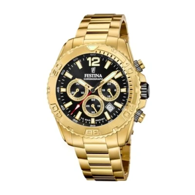 Image of Festina Watch Timeless Chronograph F20684/4 Steel, bracelet