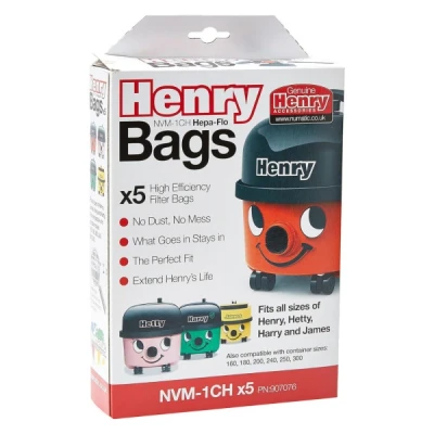 Image of Numatic Stofzakken henry hepa flo verp. 5 stuks NVM1CH