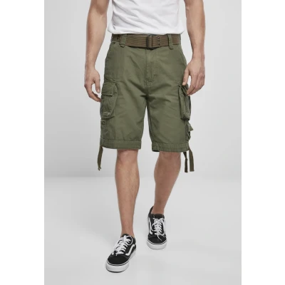 Image of BRANDIT Gladiator Vintage Premium Cargo Short, Olive, 3XL