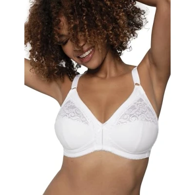 Image of DORINA Women&#039;s Monica Everyday Bra, White, 44D