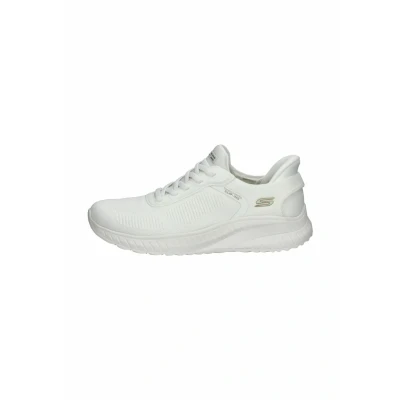 Image of Skechers BOBS Squad Chaos Trainers, Women&#039;s, Size: 9, Blanco shoes