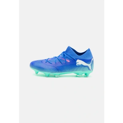 Image of Puma Future 7 Match MXSG Screwin stud football boots, Men&#039;s, Size: 7, Bluemazing/white/electric peppermint Textile/synthetics
