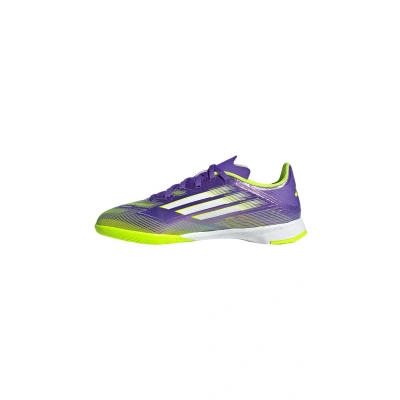 Image of adidas Performance Football Boots Indoor for kids, Size: 10K, Lilaweiss shoes