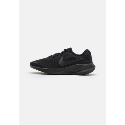 Image of Nike Performance Revolution 7 Neutral running shoes, Women&#039;s, Size: 4.5, Black/off noir Synthetics/textile