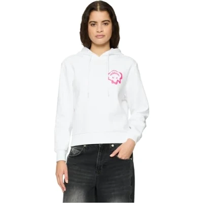 Image of Mister Tee Every Things NICE Hoodie, Women&#039;s, Size: Large, White