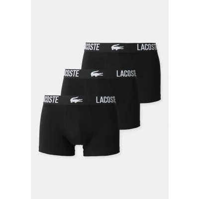 Image of Lacoste 3 Pack Briefs, Men&#039;s, Size: Small, Black