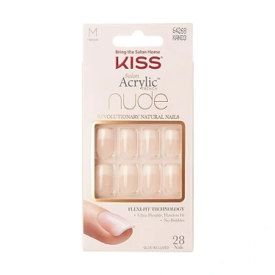 Image of Kiss Salon Acrylic Nude Nails Cashmere