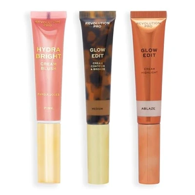 Image of Revolution Pro Cream Face Wand Trio (Various Shades) Medium