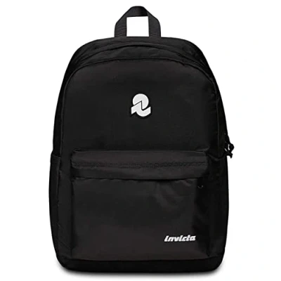 Image of Invicta Unisex Kids CARLSON Backpack BACKPACK, Jet Black, 30 x 41,5 18, Casual