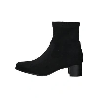 Image of CAPRICE Damen Stiefeletten mit Absatz Climotion Elegant Kleiner Weite G Vegan, Schwarz (Black Stretch), 36 EU