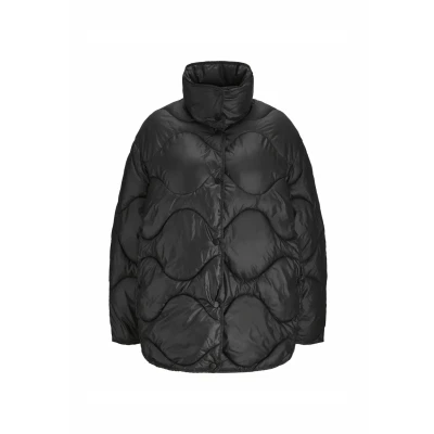 Image of JJXX Women&#039;s Jxstella Shiny Quilted Jacket OTW Sn Jacket, black, L
