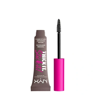 Image of NYX Professional Makeup Thick It. Stick It! Brow Mascara (Various Shades) Cool Ash Brown