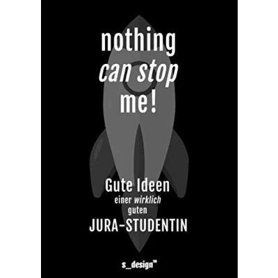 Image of Notizbuch für Jura Studenten/Jura Student/Jura Studentin: Originelle Geschenk Idee [120 Seiten liniertes DIN A4 blanko Papier]