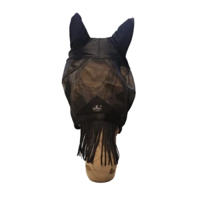 Image of Kentucky Fly Mask Classic with Ears and Nose Fringes