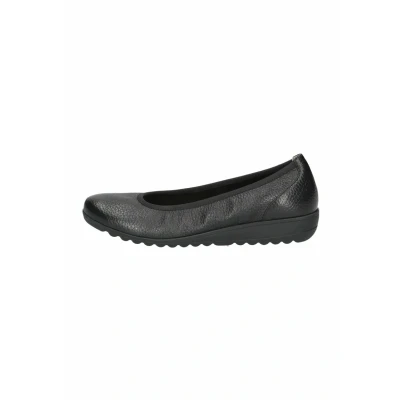 Image of Caprice Wedges, Women&#039;s, Size: 6.5, Black deer Leather