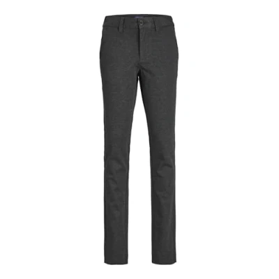 Image of Jack &amp; Jones Junior Jpstmarco Jjcooper Trousers for kids, Size: 8y, Dark grey melange