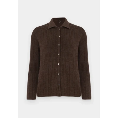 Image of ONLY Onlthea Cardigan, Women&#039;s, Size: XS, Chocolate torte