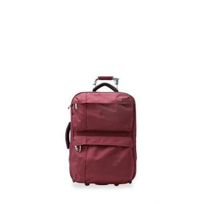 Image of BIBA Trolley Travel Suitcase, Suitcase Meri G MG20, Handle, Zip Closure, Polyester+ABS, Red, S, Suitcases &amp; Trolleys