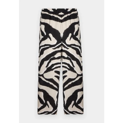 Image of TOM Tailor Culotte Pants Trousers, Women&#039;s, Size: 42x28, Abstract beige