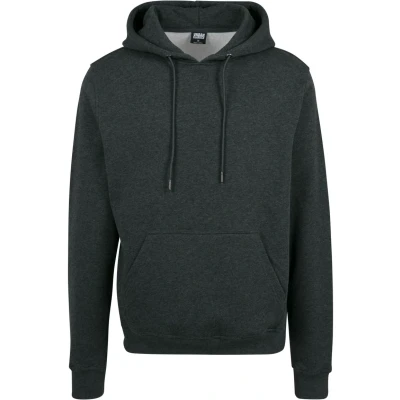 Image of Urban Classics Basic Terry Hoodie, Men&#039;s, Size: Medium, Charcoal