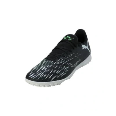 Image of Puma Future 8 PLAY Astro turf trainers, Men&#039;s, Size: 11, Black/silver/fluo green Textile/synthetics