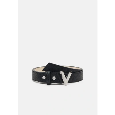 Image of Valentino Bags Divina Belt, Women&#039;s, Size: Large, Nero/argento