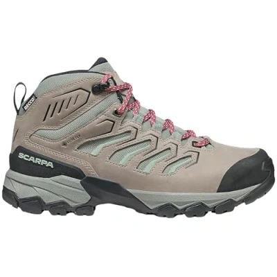 Image of Scarpa Moraine MID GTX Hiking shoes, Women&#039;s, Size: 6.75, Mineral Leather and textile