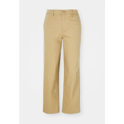 Image of Dockers Women&#039;s High Waist Chino Straight Pants, Harvest Gold, 32 UK,