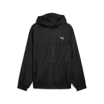 Image of Puma Relaxed Windbreaker, Men&#039;s, Size: Large, Black