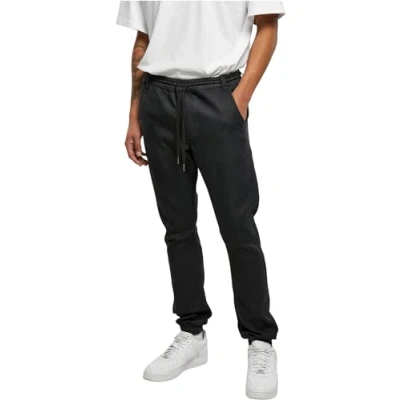 Image of Urban Classics Relaxed fit jeans, Men&#039;s, Size: Medium, Realblack washed