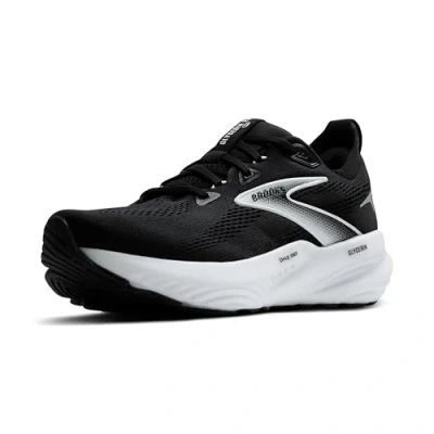Image of Brooks Glycerin 22 Road running shoes, Women&#039;s, Size: 8.5, Black grey white Textile