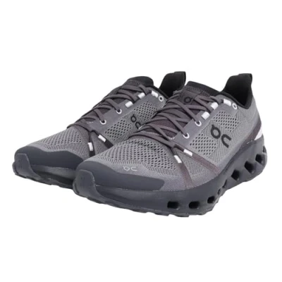 Image of On Cloudsurfer Trail running shoes Eclipse black, Men&#039;s, Size: 7, black Polyester