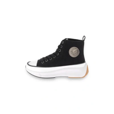 Image of Kaporal Women&#039;s Christa Basketball, Black Velvet, 41 EU